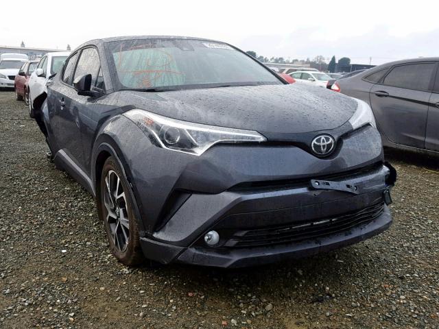 NMTKHMBX6JR063362 - 2018 TOYOTA C-HR XLE CHARCOAL photo 1