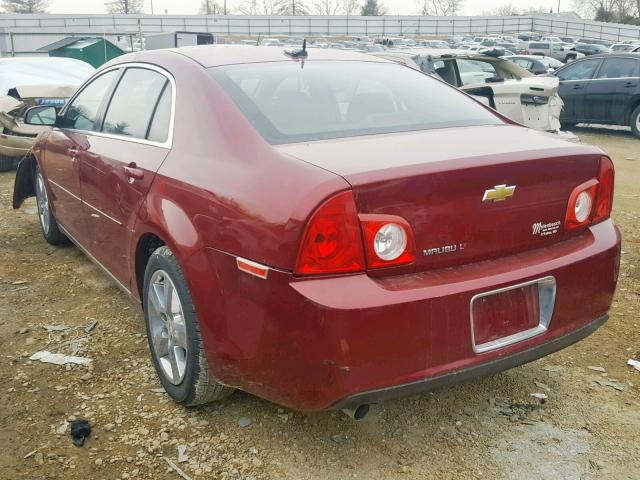 1G1ZC5E12BF284298 - 2011 CHEVROLET MALIBU 1LT წითელი ფოტო 3