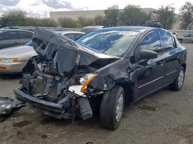 3N1AB61E69L627557 - 2009 NISSAN SENTRA 2.0 BLACK photo 2