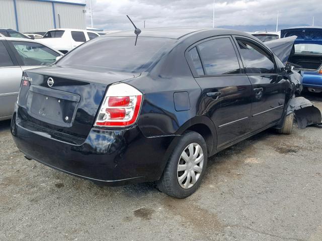 3N1AB61E69L627557 - 2009 NISSAN SENTRA 2.0 BLACK photo 4