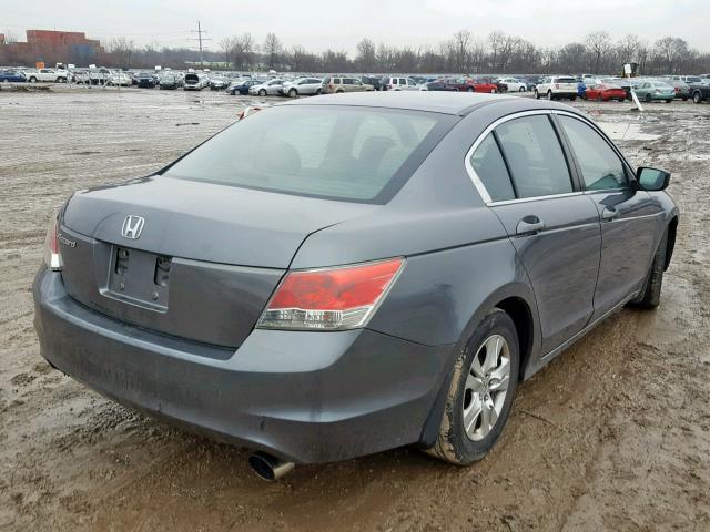 1HGCP25448A090146 - 2008 HONDA ACCORD LXP GRAY photo 4