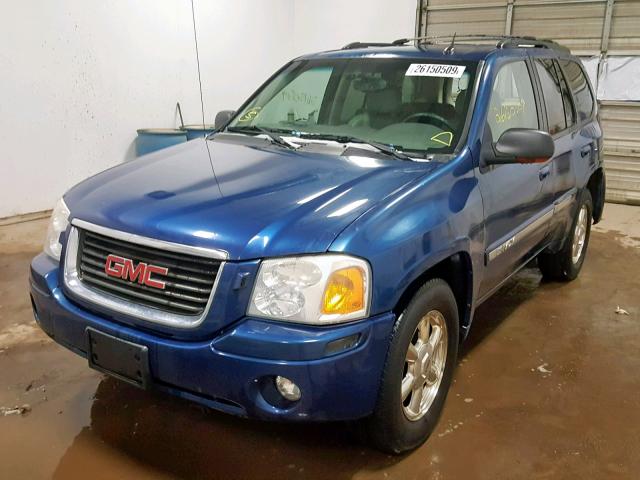 1GKDT13S452153394 - 2005 GMC ENVOY BLUE photo 2