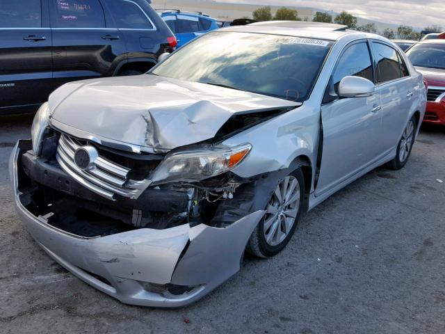 4T1BK3DB8BU434108 - 2011 TOYOTA AVALON BAS SILVER photo 2