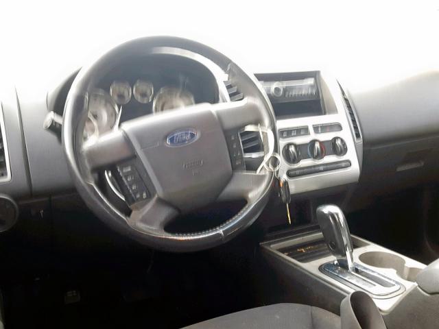 2FMDK38C48BA53298 - 2008 FORD EDGE SEL BLUE photo 9