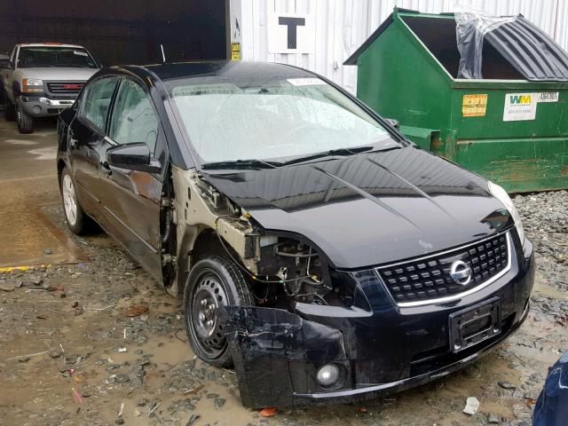 3N1AB61E88L627798 - 2008 NISSAN SENTRA 2.0 BLACK photo 1