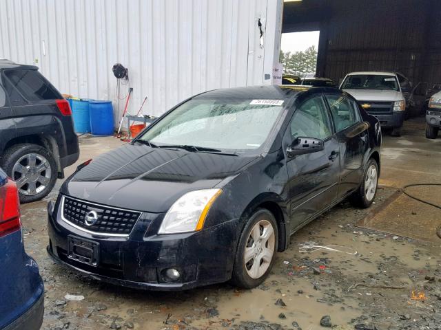 3N1AB61E88L627798 - 2008 NISSAN SENTRA 2.0 BLACK photo 2