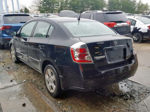 3N1AB61E88L627798 - 2008 NISSAN SENTRA 2.0 BLACK photo 3