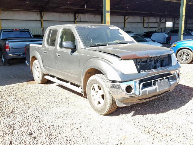 1N6AD07W15C423370 - 2005 NISSAN FRONTIER C GRAY photo 1