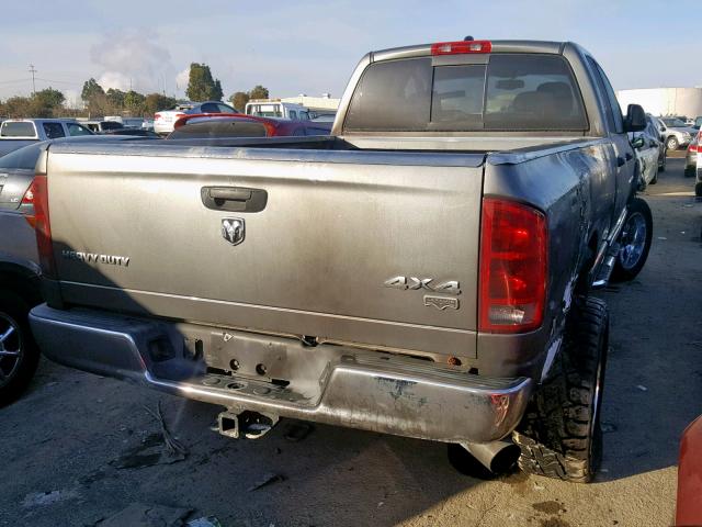 3D7KS28C65G841584 - 2005 DODGE RAM 2500 S გრაფიტი ფოტო 4