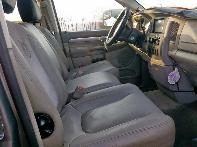 3D7KS28C65G841584 - 2005 DODGE RAM 2500 S გრაფიტი ფოტო 5
