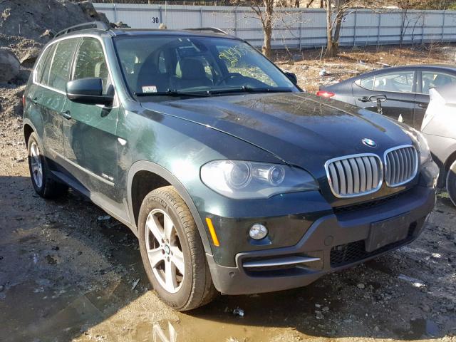 5UXFE83549L171135 - 2009 BMW X5 XDRIVE4 GREEN photo 1