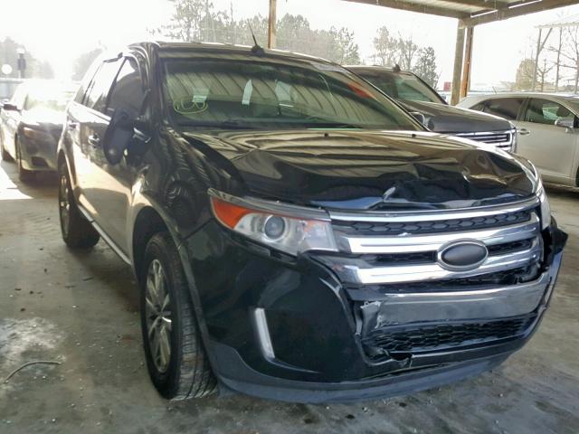 2FMDK3JC4BBB46758 - 2011 FORD EDGE SEL BLACK photo 1