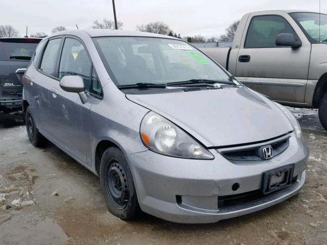 JHMGD37478S066038 - 2008 HONDA FIT SILVER photo 1