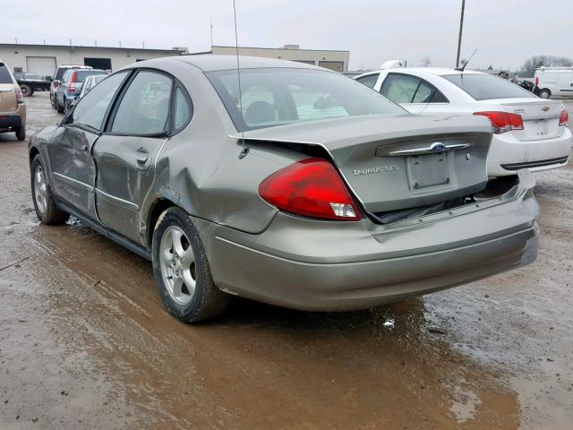 1FAFP55253A229789 - 2003 FORD TAURUS SES GRAY photo 3