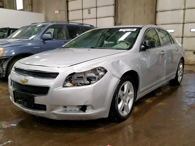 1G1ZG57B09F220703 - 2009 CHEVROLET MALIBU LS SILVER photo 2