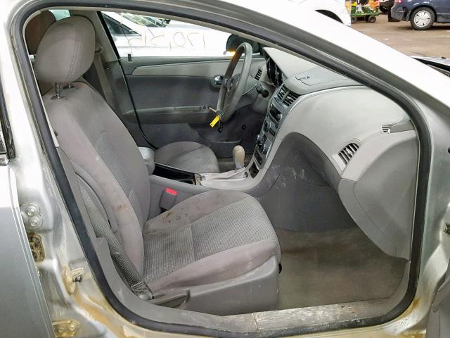 1G1ZG57B09F220703 - 2009 CHEVROLET MALIBU LS SILVER photo 5