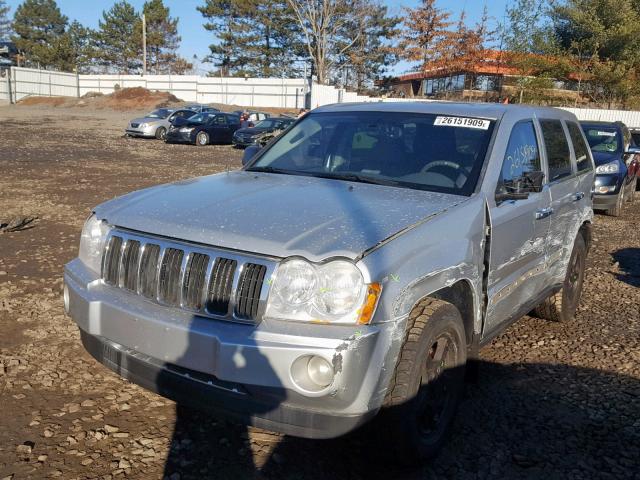 1J4HR58N75C547059 - 2005 JEEP GRAND CHER SILVER photo 2