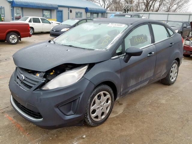 3FADP4AJ0BM207344 - 2011 FORD FIESTA S GRAY photo 2