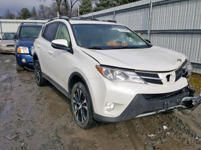 JTMDFREV0FD163564 - 2015 TOYOTA RAV4 LIMIT WHITE photo 1