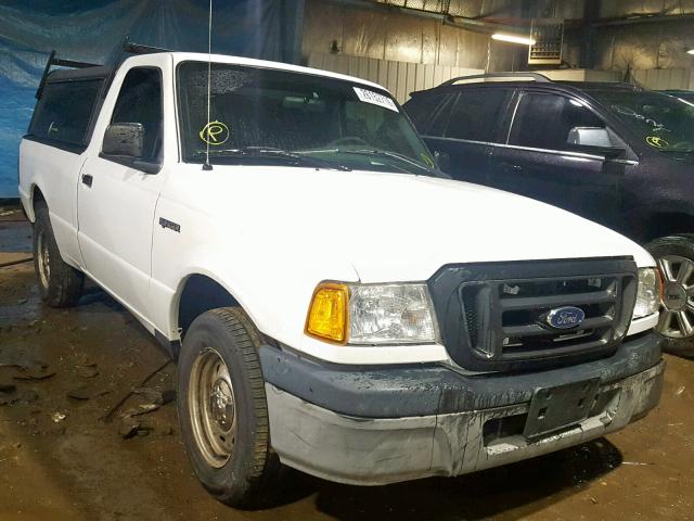 1FTYR10DX4PB35551 - 2004 FORD RANGER WHITE photo 1