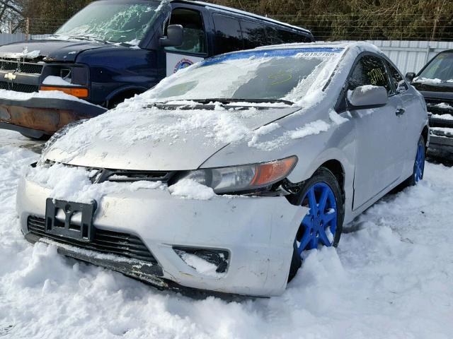 2HGFG11948H009527 - 2008 HONDA CIVIC EXL SILVER photo 2