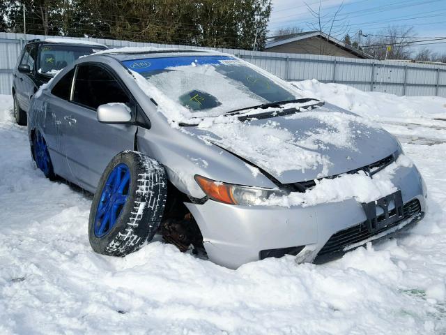 2HGFG11948H009527 - 2008 HONDA CIVIC EXL SILVER photo 9