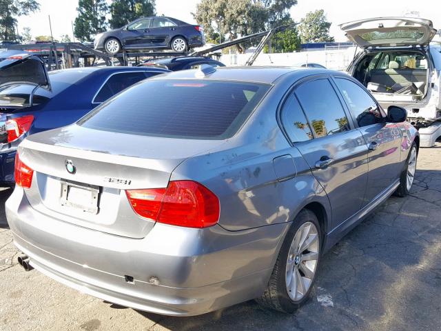 WBAPH5G55BNM72610 - 2011 BMW 328 I SULE GRAY photo 4