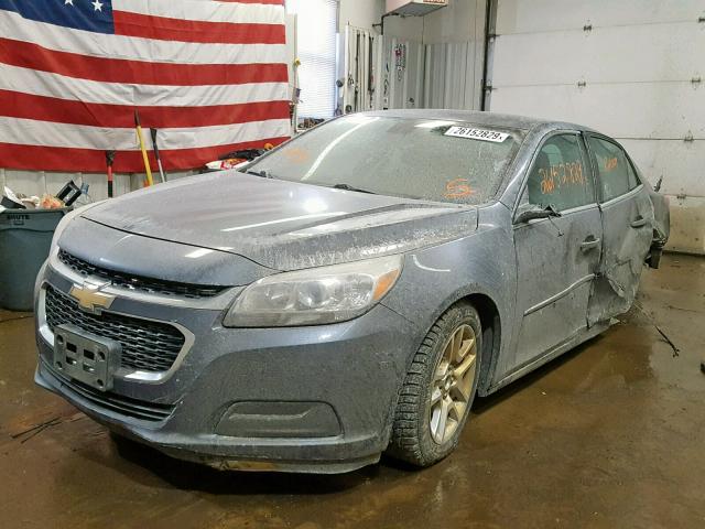 1G11C5SL6EF179836 - 2014 CHEVROLET MALIBU 1LT 蓝色 照片 2