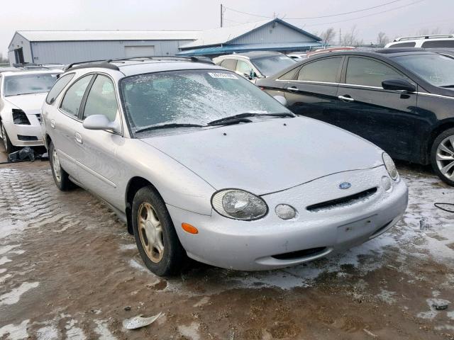 1FALP57U8VA161802 - 1997 FORD TAURUS GL SILVER photo 1