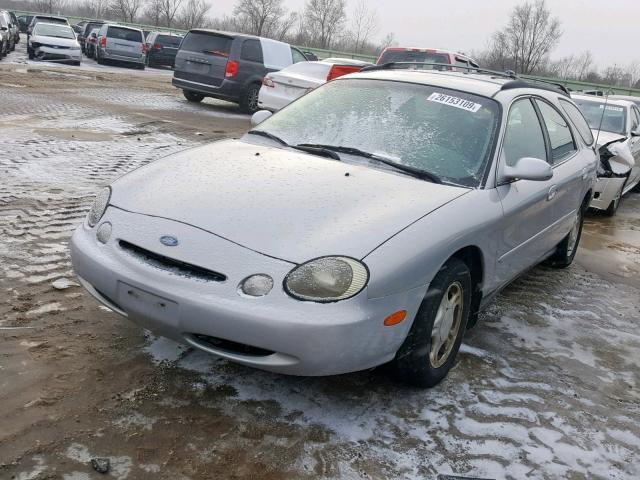 1FALP57U8VA161802 - 1997 FORD TAURUS GL SILVER photo 2