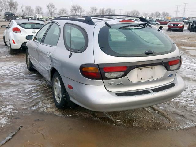 1FALP57U8VA161802 - 1997 FORD TAURUS GL SILVER photo 3