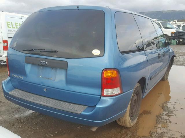 2FMZA50463BB06116 - 2003 FORD WINDSTAR W BLUE photo 4