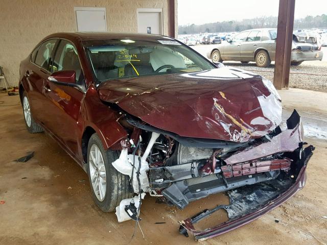 4T1BK1EB5FU161749 - 2015 TOYOTA AVALON XLE MAROON photo 1