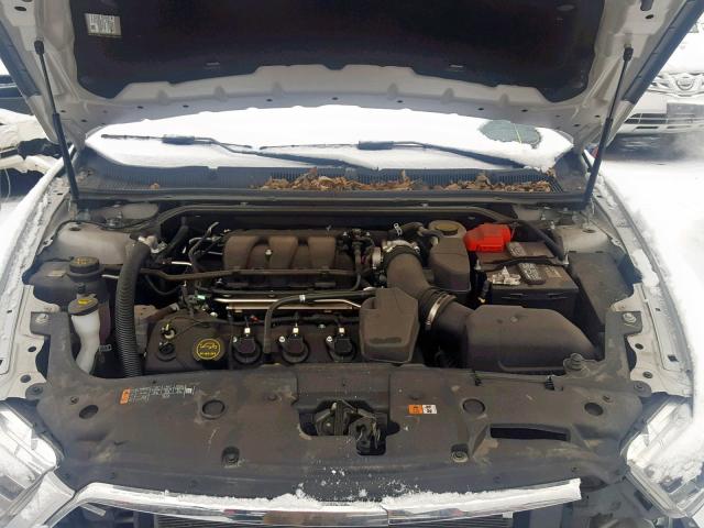 1FAHP2E85GG142912 - 2016 FORD TAURUS SEL SILVER photo 7