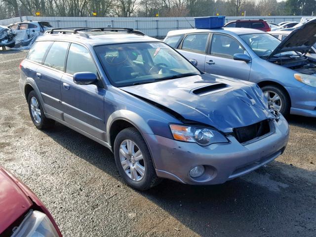 4S4BP67C854338894 - 2005 SUBARU LEGACY OUT BLUE photo 1