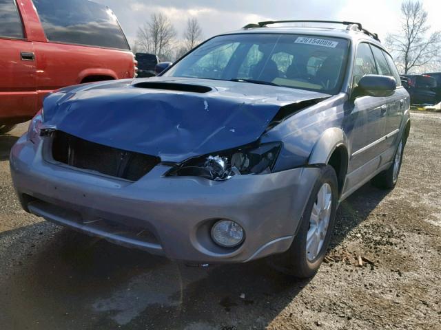 4S4BP67C854338894 - 2005 SUBARU LEGACY OUT BLUE photo 9