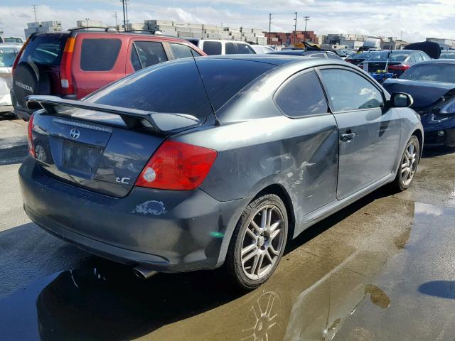 JTKDE167160137057 - 2006 TOYOTA SCION TC GRAY photo 4