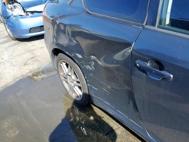 JTKDE167160137057 - 2006 TOYOTA SCION TC GRAY photo 9