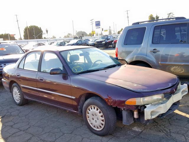 4A3AJ46G4SE219012 - 1995 MITSUBISHI GALANT S PURPLE photo 1