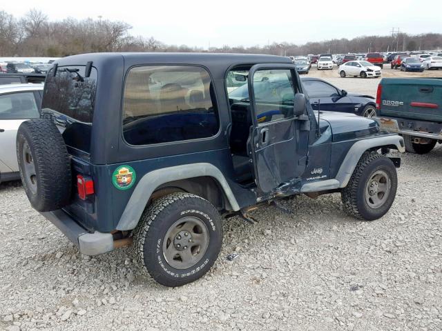 1J4FA49S06P710433 - 2006 JEEP WRANGLER / GREEN photo 9