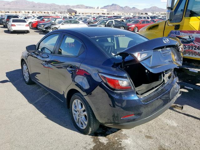 3MYDLBZV2GY108768 - 2016 TOYOTA SCION IA BLUE photo 3