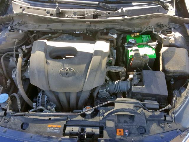 3MYDLBZV2GY108768 - 2016 TOYOTA SCION IA BLUE photo 7