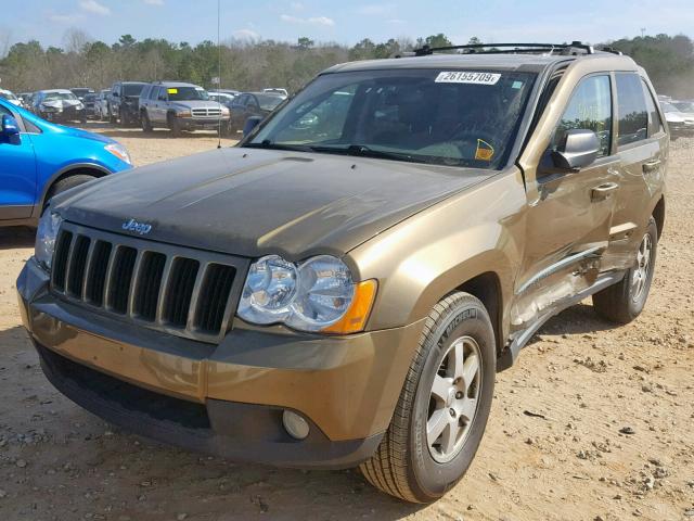 1J8GR48K99C529193 - 2009 JEEP GRAND CHER GREEN photo 2