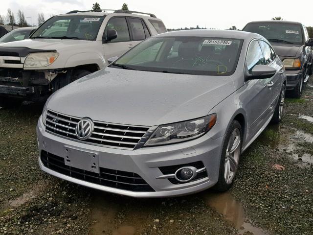 WVWBP7AN4GE515507 - 2016 VOLKSWAGEN CC BASE SILVER photo 2
