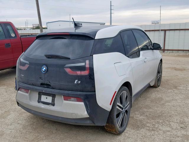 WBY1Z4C5XEV273934 - 2014 BMW I3 REX WHITE photo 4