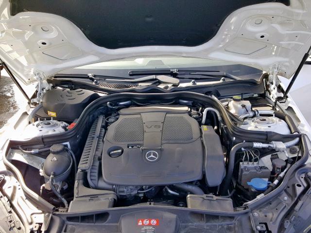 WDDHF5KB1EA846030 - 2014 MERCEDES-BENZ E 350 WHITE photo 7