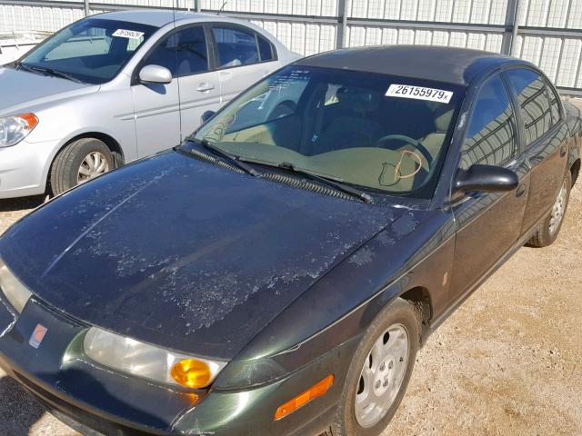 1G8ZK54741Z326347 - 2001 SATURN SL2 GREEN photo 9