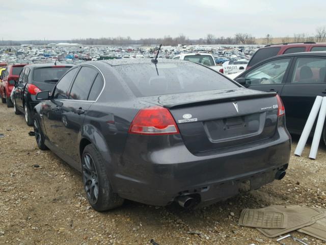 6G2ER577X8L145463 - 2008 PONTIAC G8 GRAY photo 3