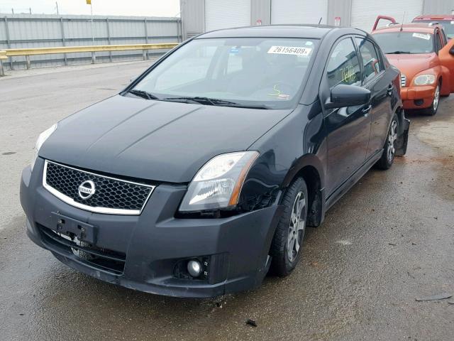 3N1AB6APXCL776269 - 2012 NISSAN SENTRA 2.0 BLACK photo 2