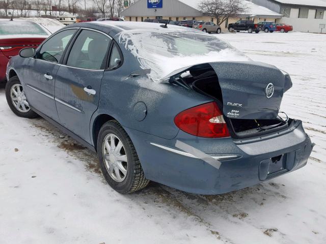 2G4WC582071151645 - 2007 BUICK LACROSSE C BLUE photo 3